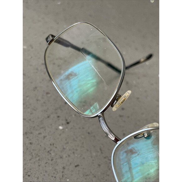 Sferoflex Pat 2086 268 Eyeglasses Frames ONLY Silver Full Rim 56-17-140 Italy - Picture 14 of 14